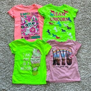 Children’s Place girls t-shirt bundle. Size XS(4)